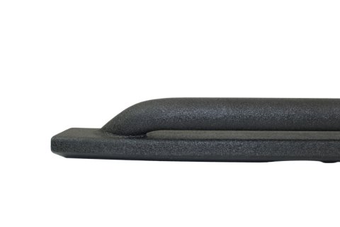 Fishbone Offroad 07-18 Jeep Wrangler JK 2 Door Rubicon Steel Rock Slider - Black Textured Powdercoat thumbnail 6