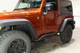 Fishbone Offroad 07-18 Jeep JK 2 Door Wrangler JK Steel Rock Sliders - Blk Textured Powdercoat thumbnail 2