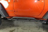 Fishbone Offroad 07-18 Jeep JK 2 Door Wrangler JK Steel Rock Sliders - Blk Textured Powdercoat thumbnail 5