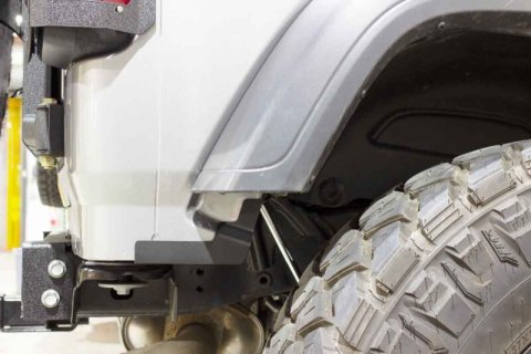 Fishbone Offroad 2018+ Jeep Wrangler JL 2/4 Door - Black Quarter Panel Chip Guards thumbnail 2