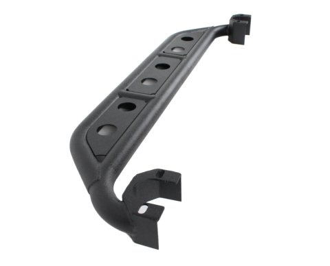 Fishbone Offroad 07-18 Jeep Wrangler JK 2 Door Steel Side Steps - Black Textured Powdercoat thumbnail 2