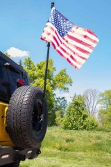 Fishbone Offroad Spare Tire Flag Mount thumbnail 7