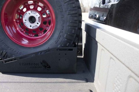 Fishbone Offroad Bed Mounted Spare Tire Mount thumbnail 3