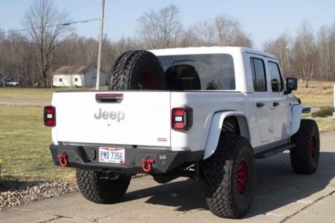 Fishbone Offroad Bed Mounted Spare Tire Mount thumbnail 6