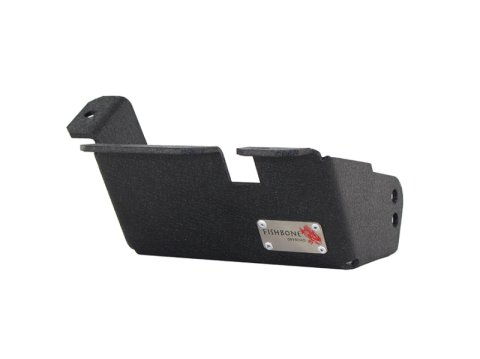 Fishbone Offroad 97-06 Jeep Wrangler TJ Steering Box Skid Plate - Black Textured Powdercoat thumbnail 9