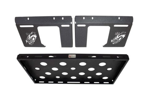 Fishbone Offroad 07-18 Jeep Wrangler JK 4 Door Fishbone Offroad Interior Storage Rack thumbnail 2