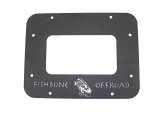 Fishbone Offroad 07-18 Jeep Wrangler JK Aluminum Tailgate Plate - Black Textured Powdercoat thumbnail 6