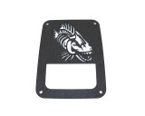 Fishbone Offroad 07-18 Jeep Wrangler JK - Black Textured Powdercoat Tail Light Covers thumbnail 4