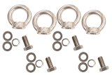 Fishbone Offroad Jeep Storage/Bed Rack Tie Down Kit Stainless Steel thumbnail 6