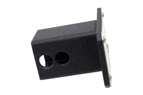 Fishbone Offroad Hitch Cover - 2In Hitch - Black Powdercoated Steel thumbnail 2