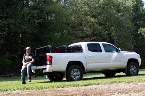 Fishbone Offroad 2016+ Toyota Tacoma Short 61In Tackle Rack thumbnail 7