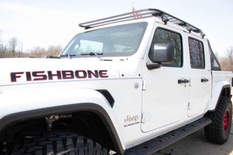 Fishbone Offroad 2020+ Jeep Gladiator Chase Rack thumbnail 2