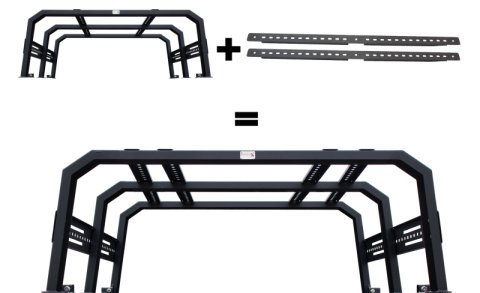 Fishbone Offroad 61In Tackle Racks Top Rails thumbnail 1