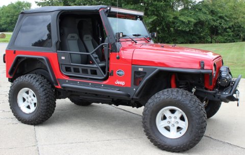 Fishbone Offroad 97-06 Jeep Wrangler TJ Front Tube Doors - Black Textured Powdercoat Steel thumbnail 5