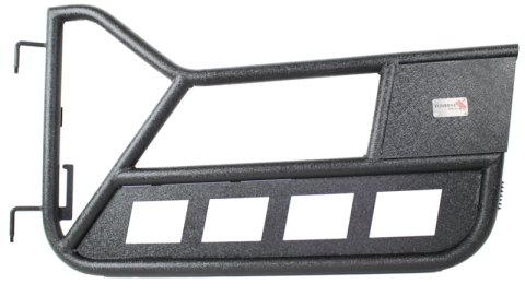 Fishbone Offroad 97-06 Jeep Wrangler TJ Front Tube Doors - Black Textured Powdercoat Steel thumbnail 6