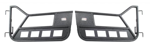 Fishbone Offroad 97-06 Jeep Wrangler TJ Front Tube Doors - Black Textured Powdercoat Steel thumbnail 8