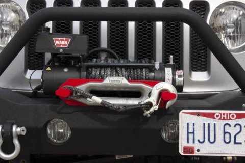 Fishbone Offroad Winch Line Hook Red Fishhook thumbnail 3
