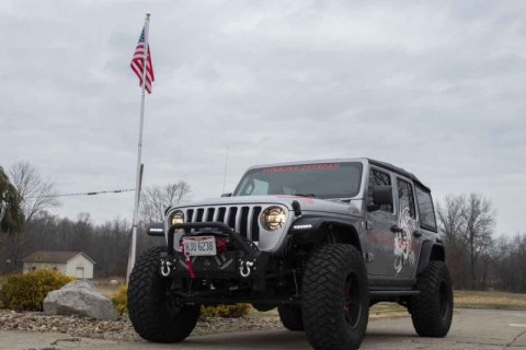 Fishbone Offroad 07-18 Jeep Wrangler JK Barracuda Modular Front Bumper - Base thumbnail 6