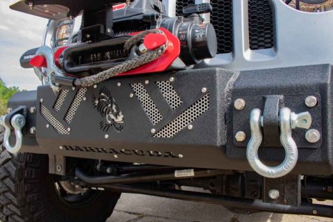 Fishbone Offroad 07-18 Jeep Wrangler JK Barracuda Modular Front Bumper - Base thumbnail 7