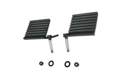 Fishbone Offroad 2018+ Jeep Wrangler JL / 2020+ Gladiator JT Foot Peg Set - Black thumbnail 1