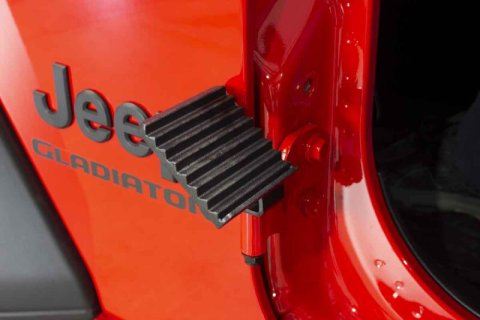 Fishbone Offroad 2018+ Jeep Wrangler JL / 2020+ Gladiator JT Foot Peg Set - Black thumbnail 2