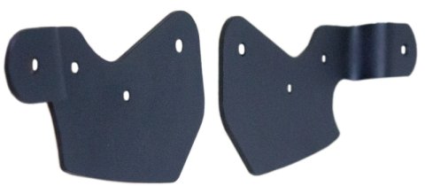 Fishbone Offroad 2021+ Ford Bronco Light Brackets - Black thumbnail 1