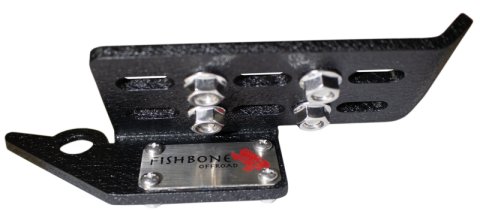 Fishbone Offroad 2021+ Ford Bronco Foot Pegs - Black thumbnail 6