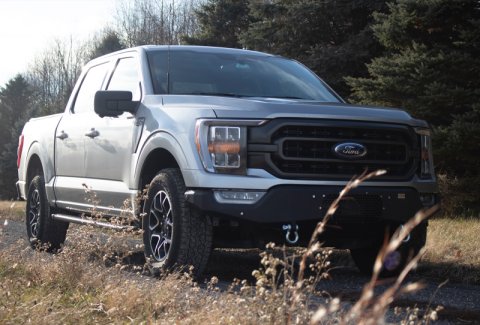 Fishbone Offroad 2021+ Ford F150 Front Bumper - Black thumbnail 4