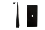 Fishbone Offroad Universal 6in Leaf Spring Shim - Black thumbnail 1