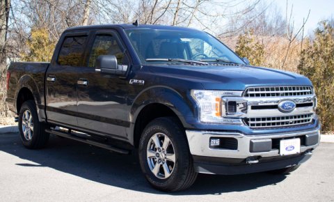 Fishbone Offroad 15-22 Ford F150 Extended Cab Oval Side Steps - Black Textured thumbnail 8