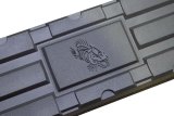 Fishbone Offroad 09-14 Ford F150 Super Crew Cab Oval Side Steps - Black Textured thumbnail 3