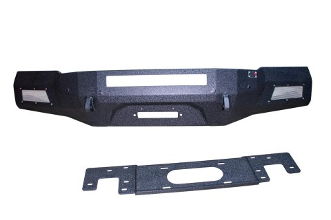 Fishbone Offroad 19-21 Chevrolet Silverado 1500 Rockfish Front Bumper - Black Texture thumbnail 4