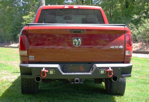 Fishbone Offroad 2009+ Ram 1500 Classic Anglerfish Rear Bumper - Black Texture thumbnail 2