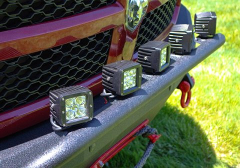 Fishbone Offroad 2009+ Ram 1500 Classic Anglerfish Front Bumper - Black Texture thumbnail 9