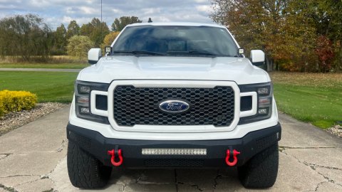 Fishbone Offroad 2015+ Ford F150 / 2017+ Raptor Pod Light Bracket - Black thumbnail 4