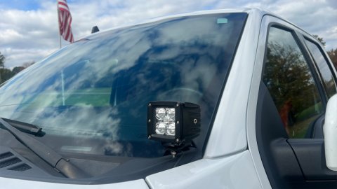 Fishbone Offroad 2015+ Ford F150 / 2017+ Raptor Pod Light Bracket - Black thumbnail 5