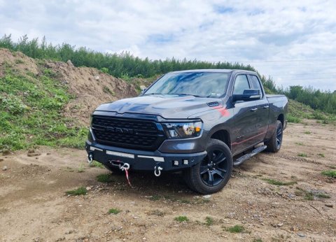 Fishbone Offroad 2019+ Ram 1500 Front Bumper - Black thumbnail 2