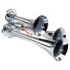 Kleinn Chrome Triple Horn/ 12.5In/10In/7.5In - Chrome-Plated Zinc Alloy thumbnail 5