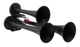 Kleinn Chrome Triple Horn/ 12.5In/10In/7.5In - Chrome-Plated Zinc Alloy thumbnail 7