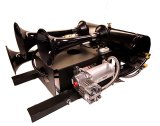 Kleinn Spare Tire Kit w/ Black Triple Horns/ 150 PSI Waterproof Air Compressor / 3.0 gal Air Tank thumbnail 1