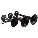 Kleinn Spare Tire Kit w/ Black Triple Horns/ 150 PSI Waterproof Air Compressor / 3.0 gal Air Tank thumbnail 5