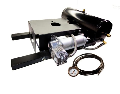 Kleinn Spare Tire Onboard Air Kit w/ 150 PSI Waterproof Air Compressor / 3.0 gal Air Tank thumbnail 1