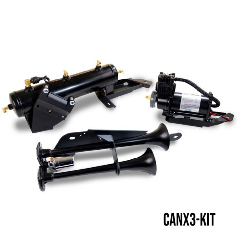 Kleinn 17-21 Can-Am Maverick X3 Onboard Air System w/ Model 102-1 Horns thumbnail 2
