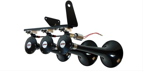 Kleinn 11-16 Ford F-250/ F-350 Onboard Air System w/ Model 230 Horns thumbnail 2