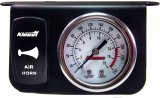 Kleinn Panel Mounted 160 PSI Gauge w/ an Illuminated WHITE Momentary Rocker Switch thumbnail 1