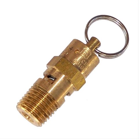 Kleinn Safety Valve - 1/4In M NPT - 145 PSI Rated Pop-Off Valve