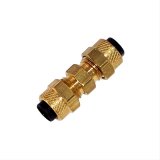 Kleinn Compression Coupler 1/4In OD Tubing to 1/4In OD Tubing thumbnail 1