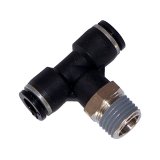 Kleinn 1/4In OD Tubing 1/4In M NPT T Push-to-Connect Fitting thumbnail 3