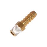 Kleinn Barbed Fitting - 1/8In M NPT to 3/8In OD Tubing thumbnail 1