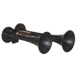 Kleinn Black Dual Horn/ 10In/7.5In - XCR2.0 Coated Zinc Alloy thumbnail 2